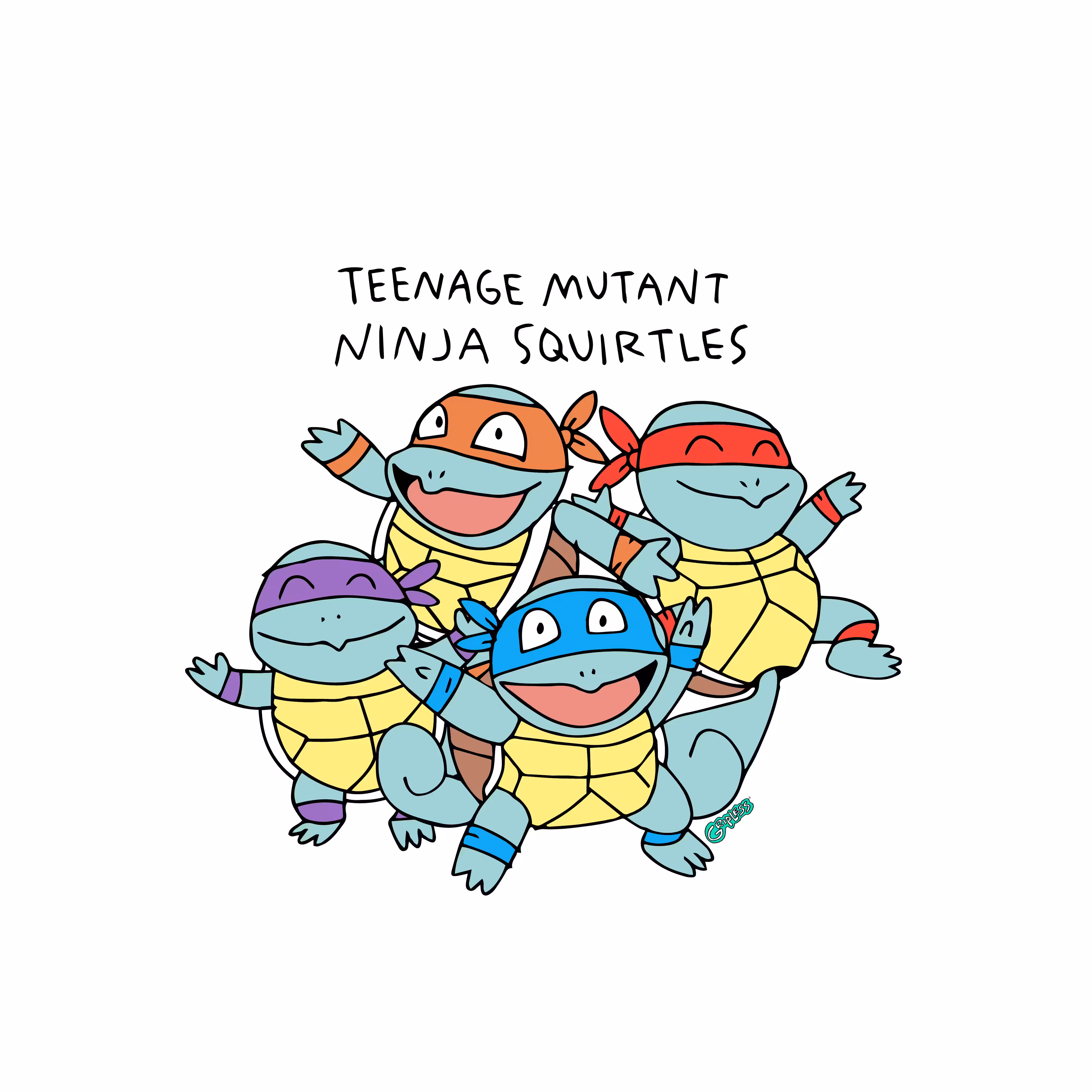 Teenage Mutant Ninja Squirtles
