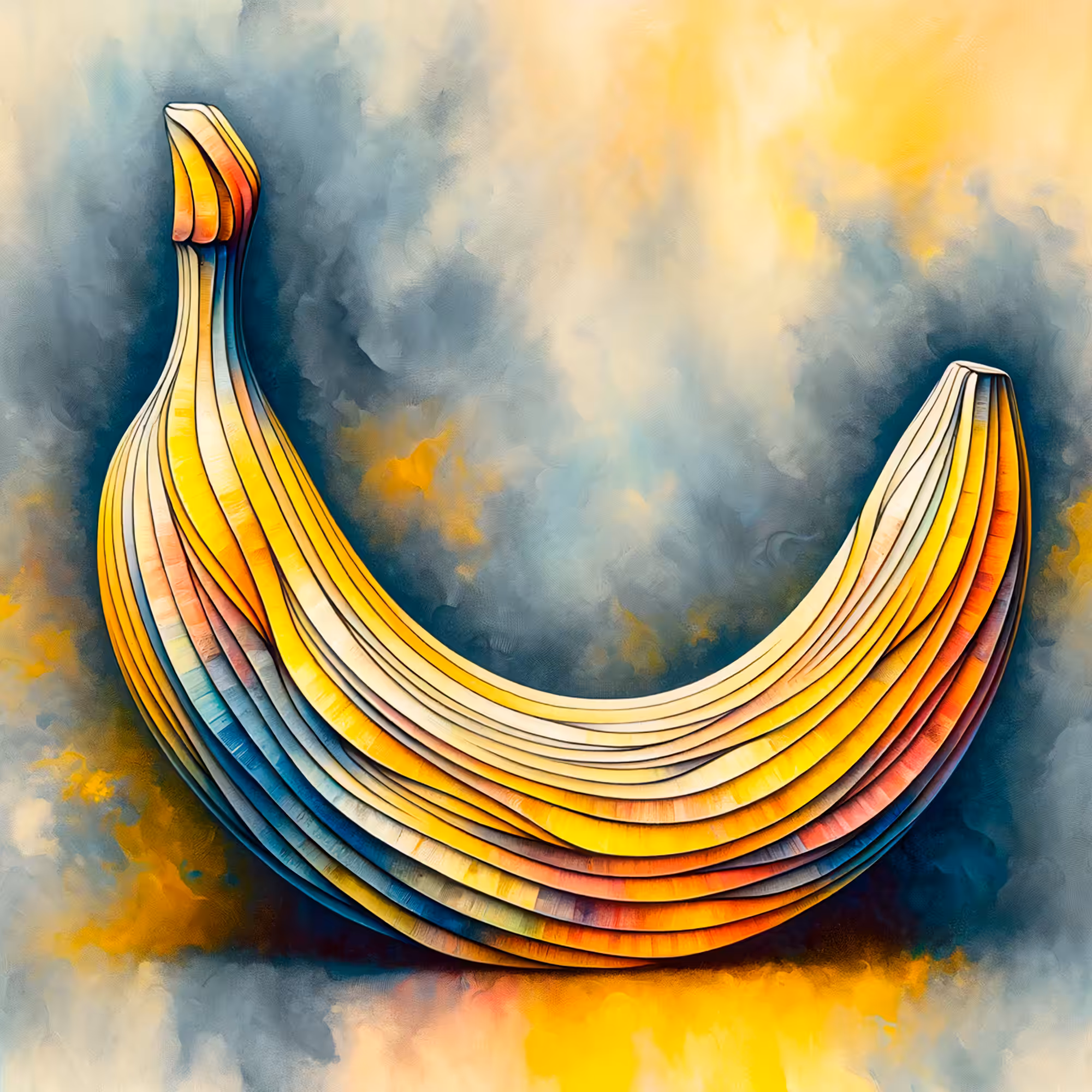 Nouveau Decoupage Dreams - The Banana Reimagined