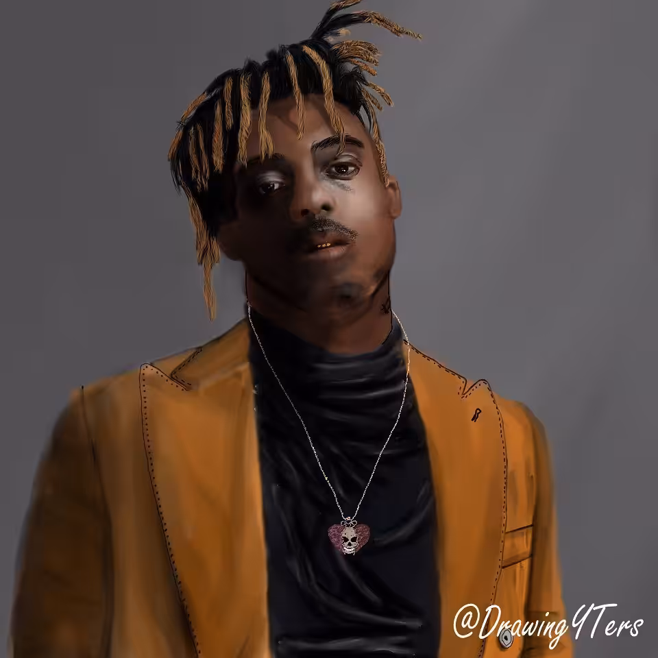 My portrait of JuiceWRLD