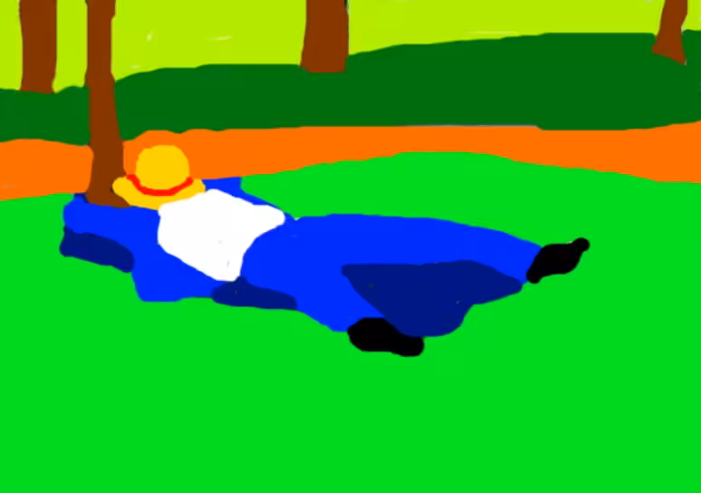 DIGITAL PAINTING: Le Dormeur 