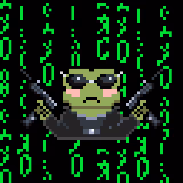 TezFrog - Matrix Froggie