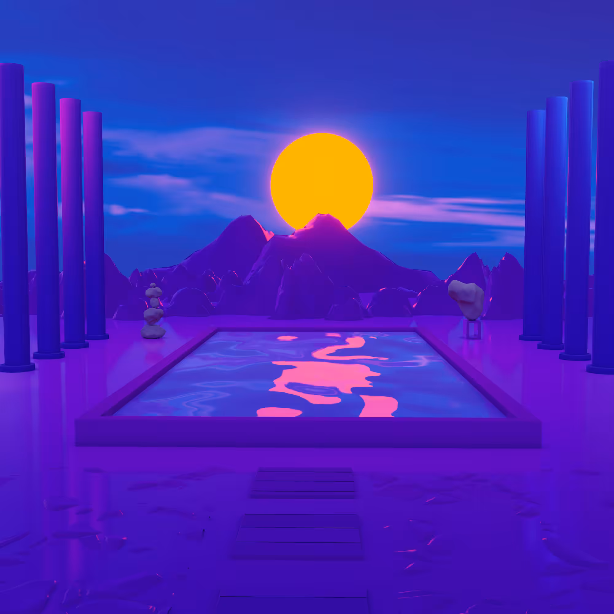SUNSET POOL