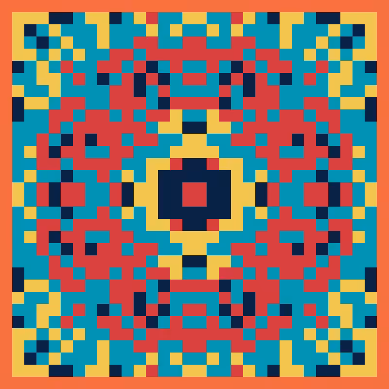 Pixel Mandala #88