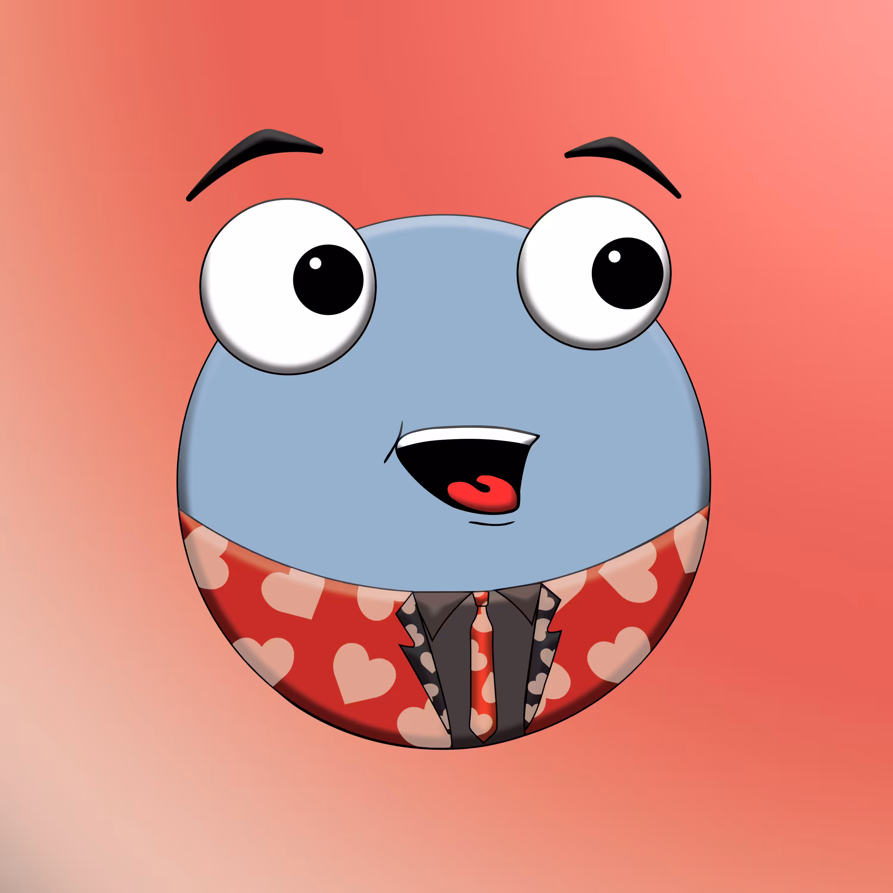 Suit Up Ball Valentines #002