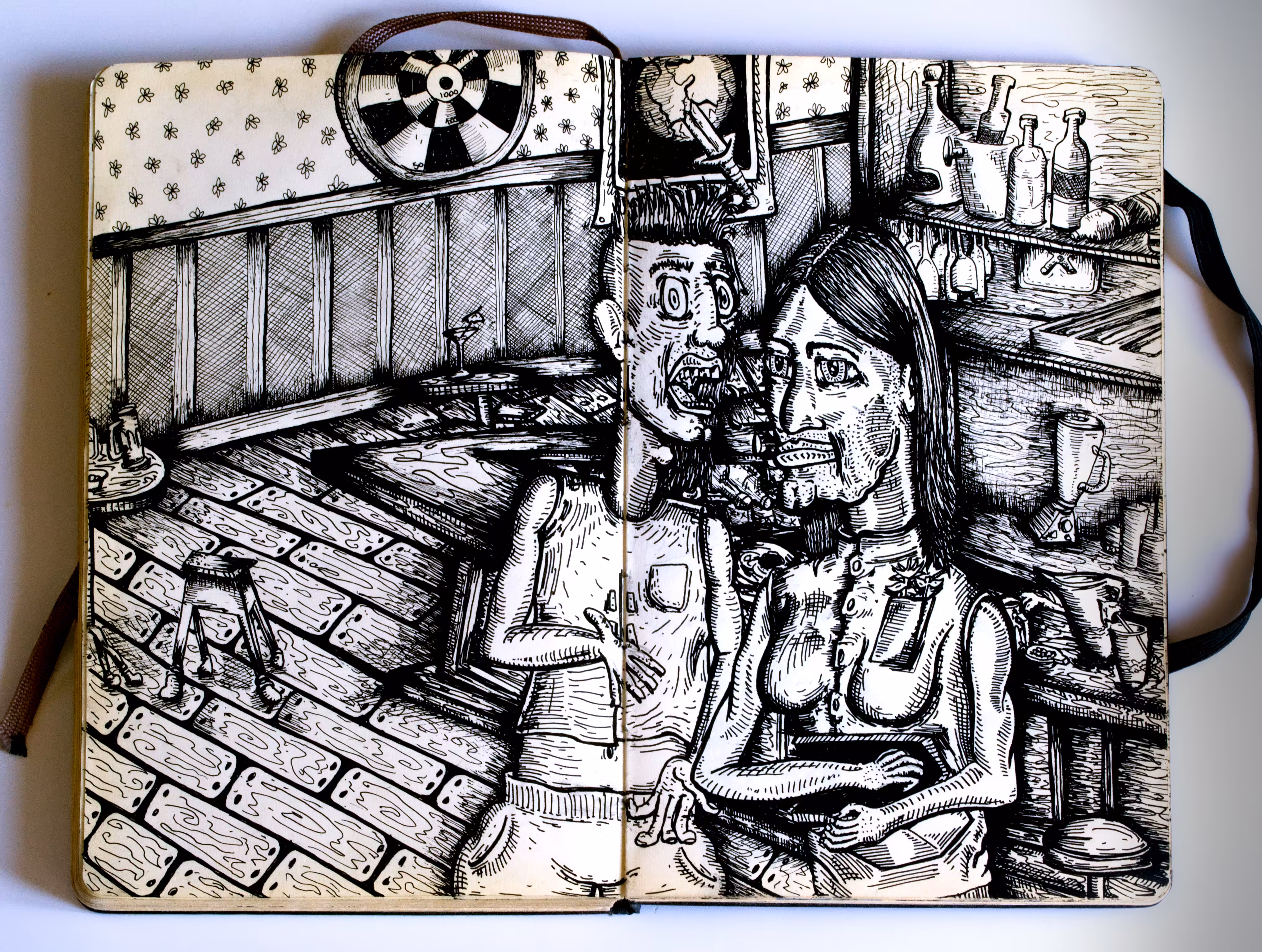 The intimacy of a notebook