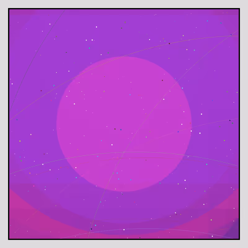 Color Field Starry B #200
