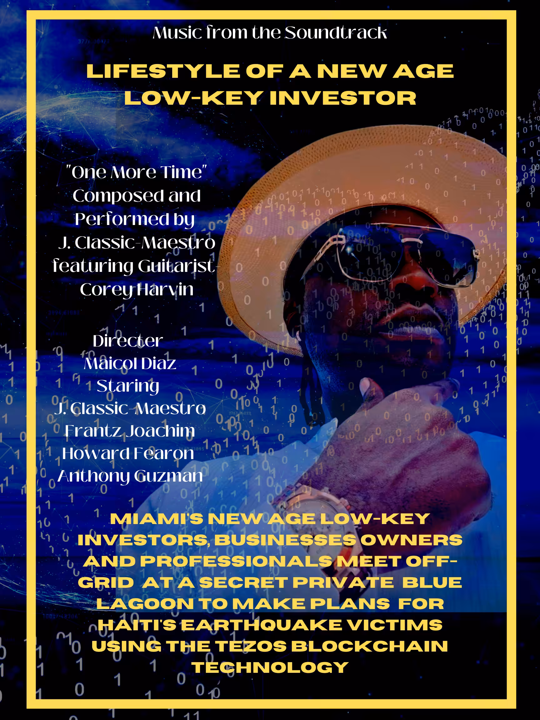 Lifestyle of a new age low-key investor poster