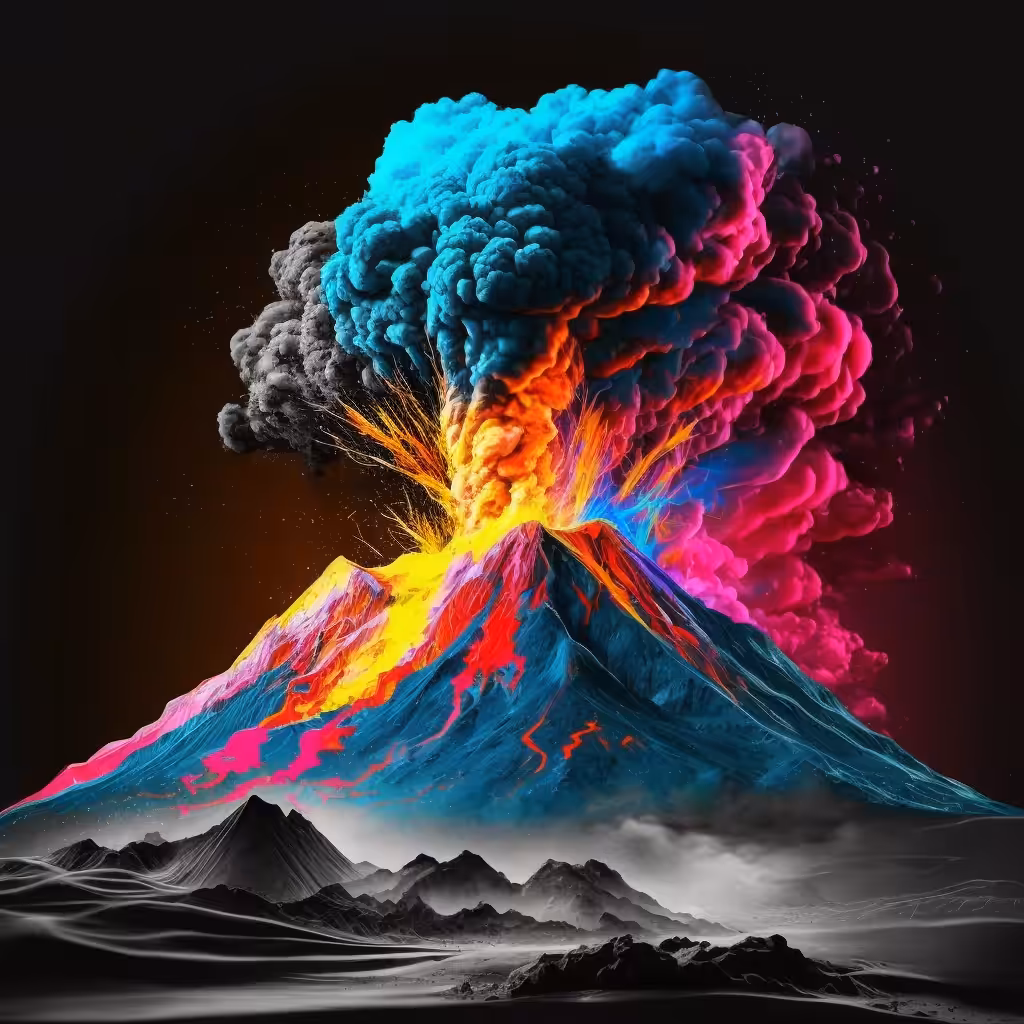Dramatic Eruption 