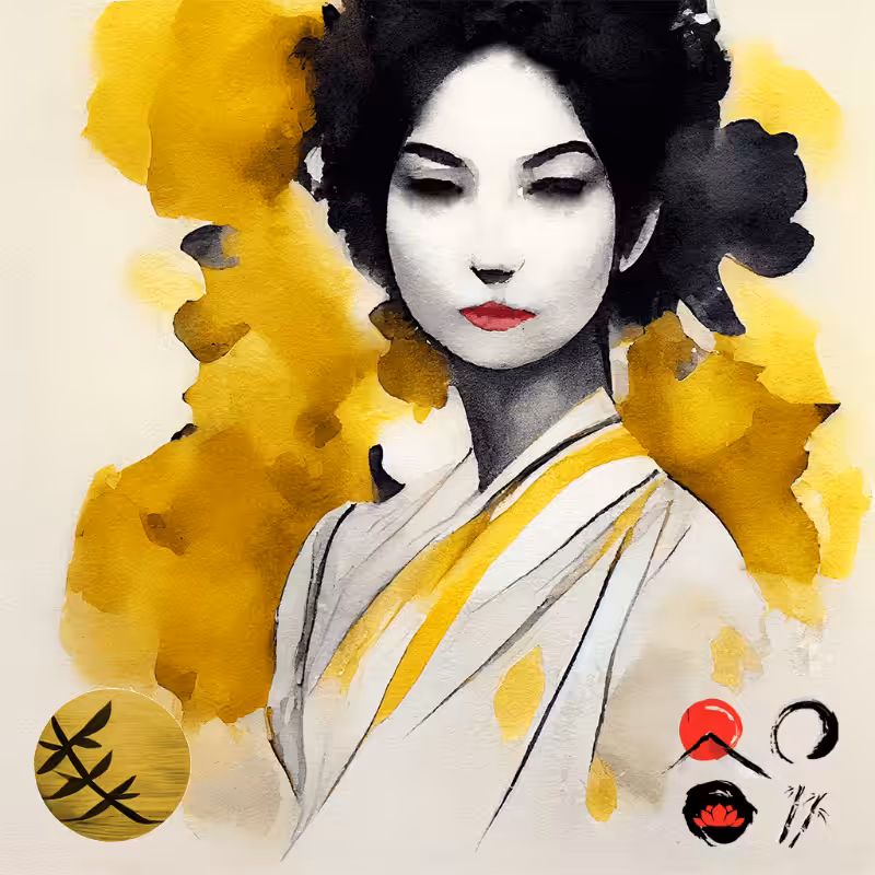 Yellow Geisha #14