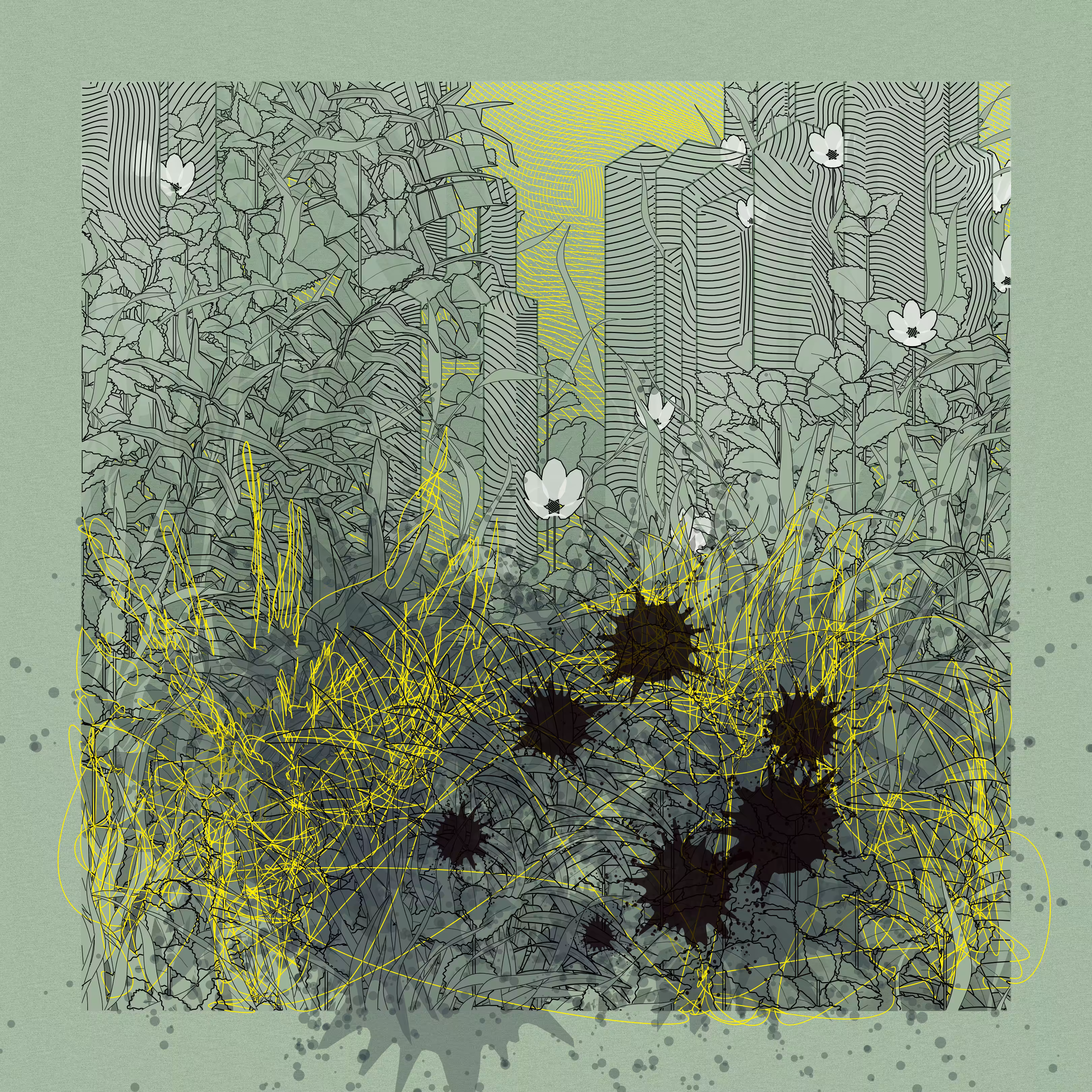 Landscape with Carbon Capture #3475