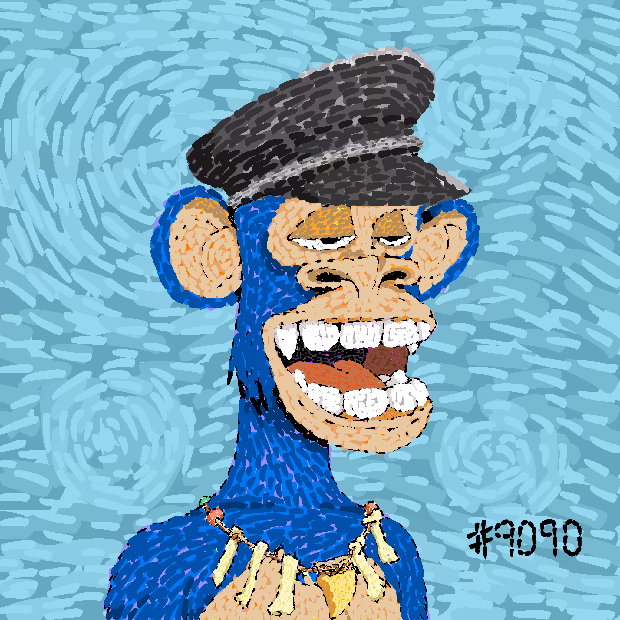 Gogh Ape #9090