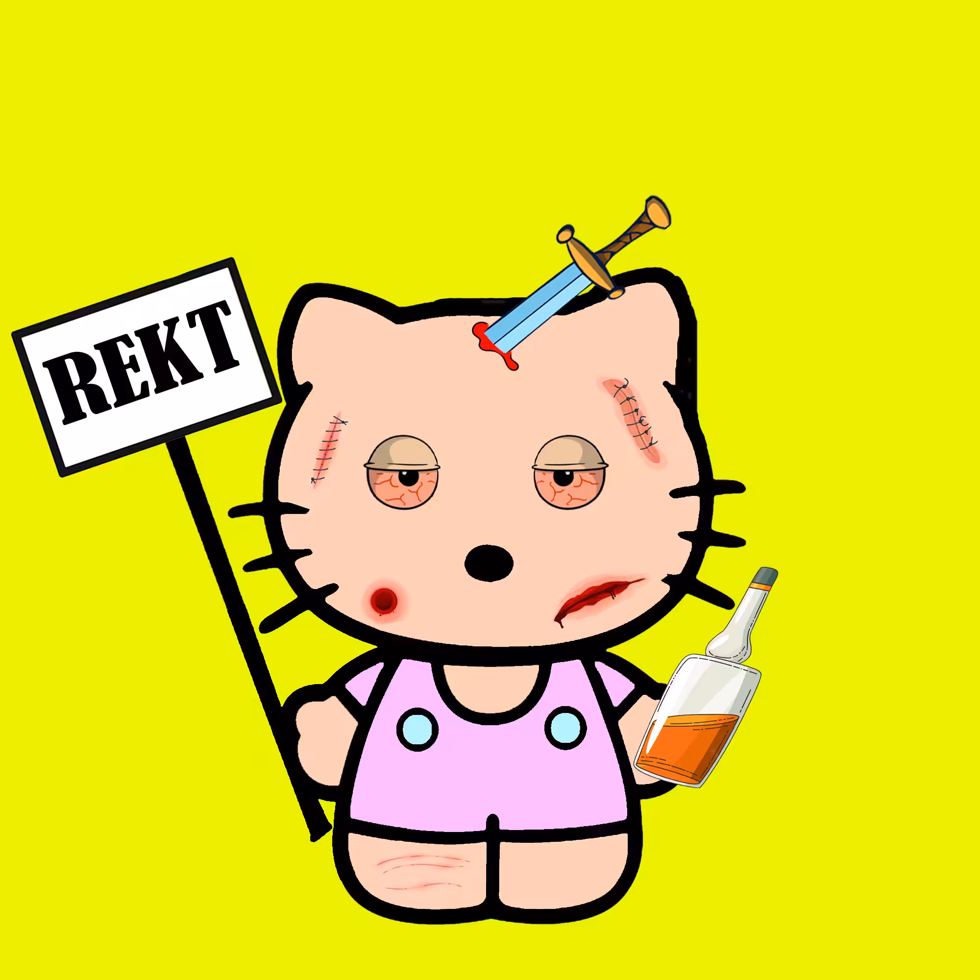 Hello Rekt Kitty - 484