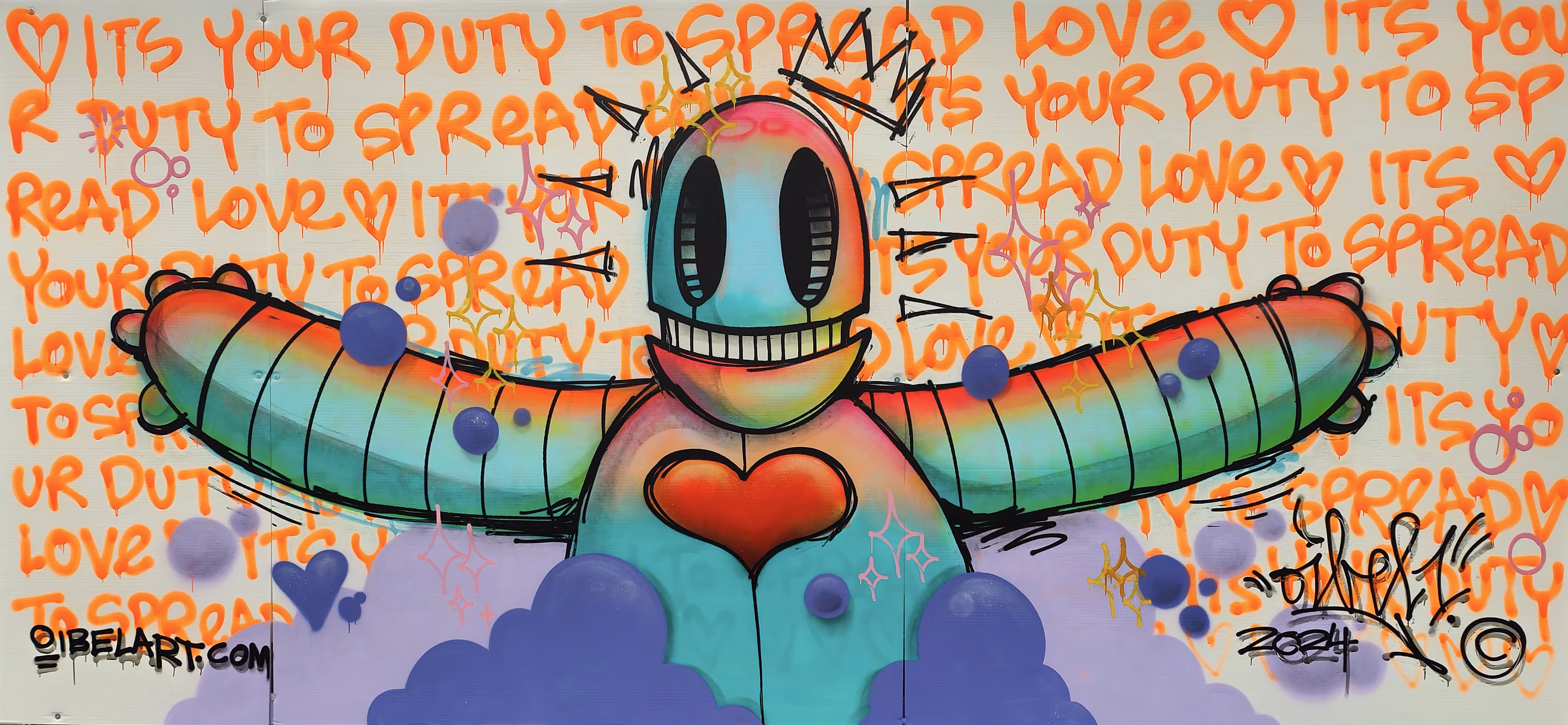 Hug it out! - Oibel Art 2025
