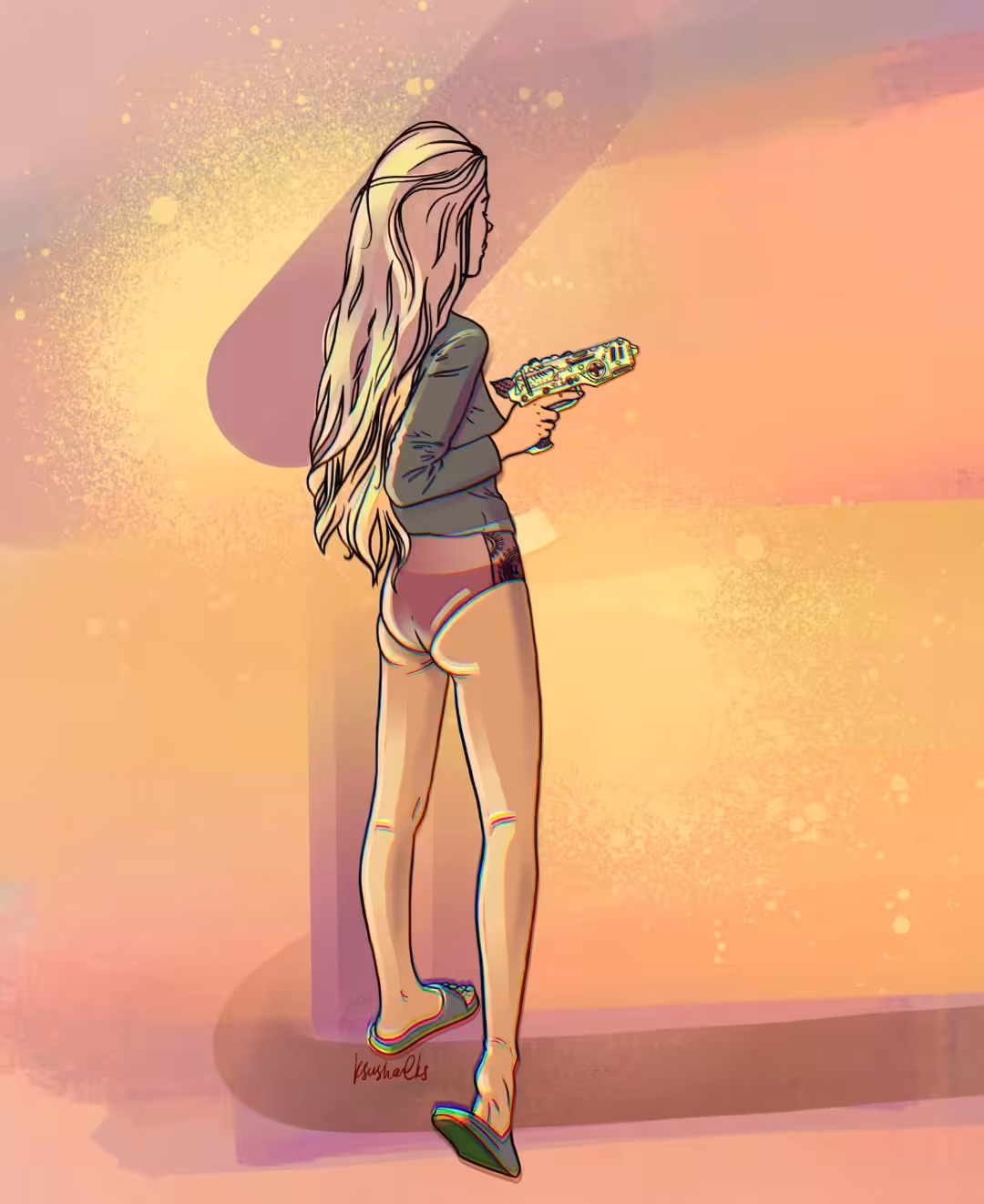 Colored Gun