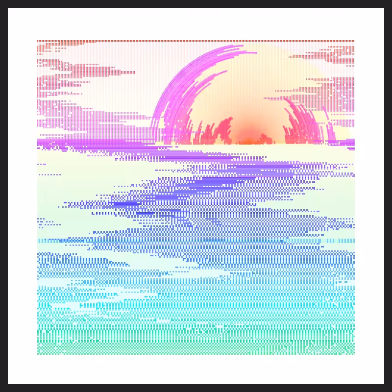 Glitch Acuarela #15