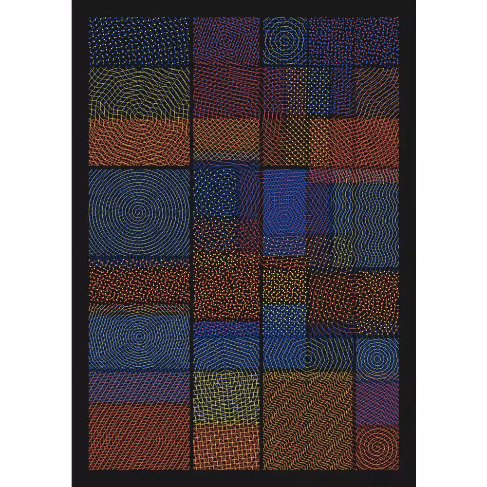 Pattern Grid Chaos  #19