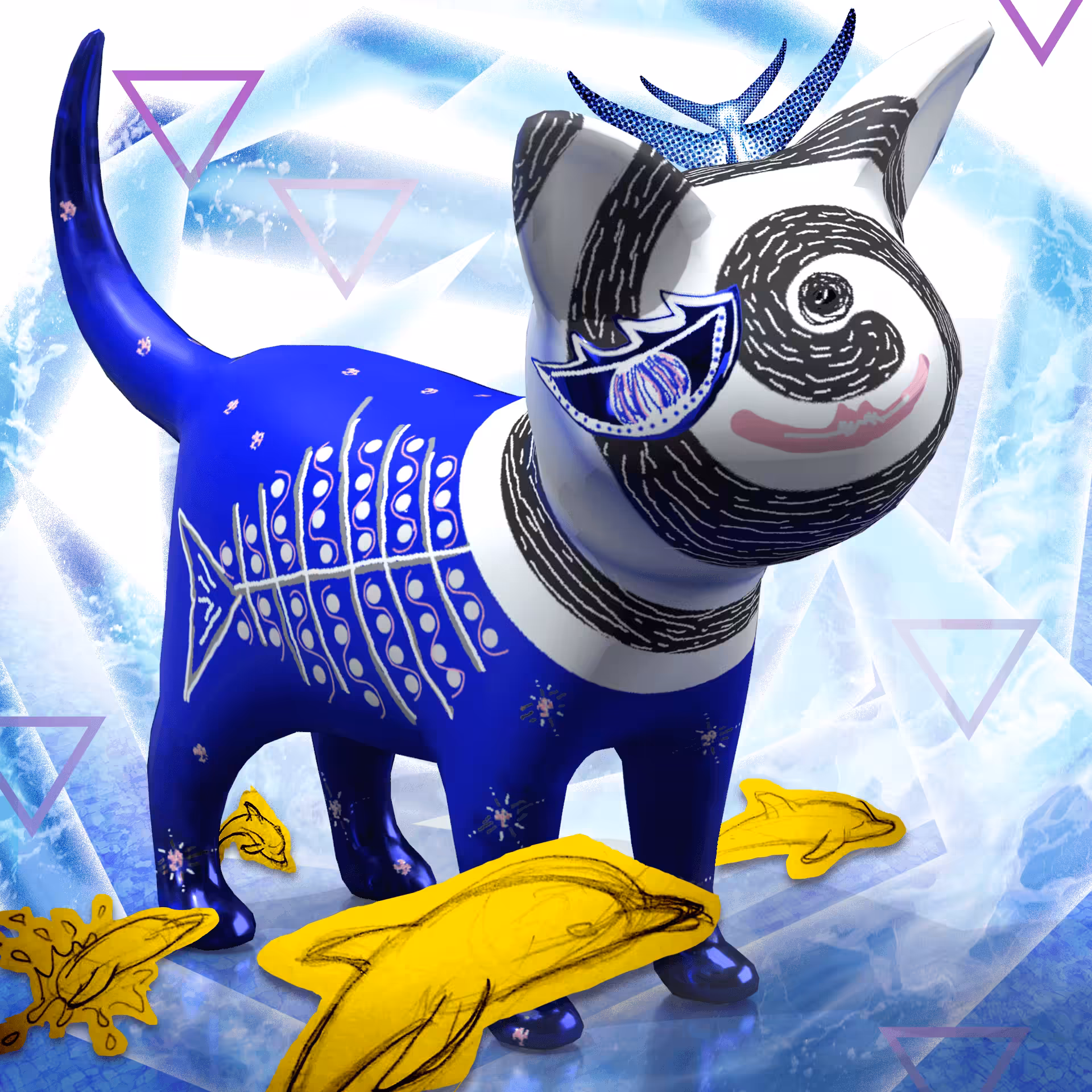 Metallic Cat #61