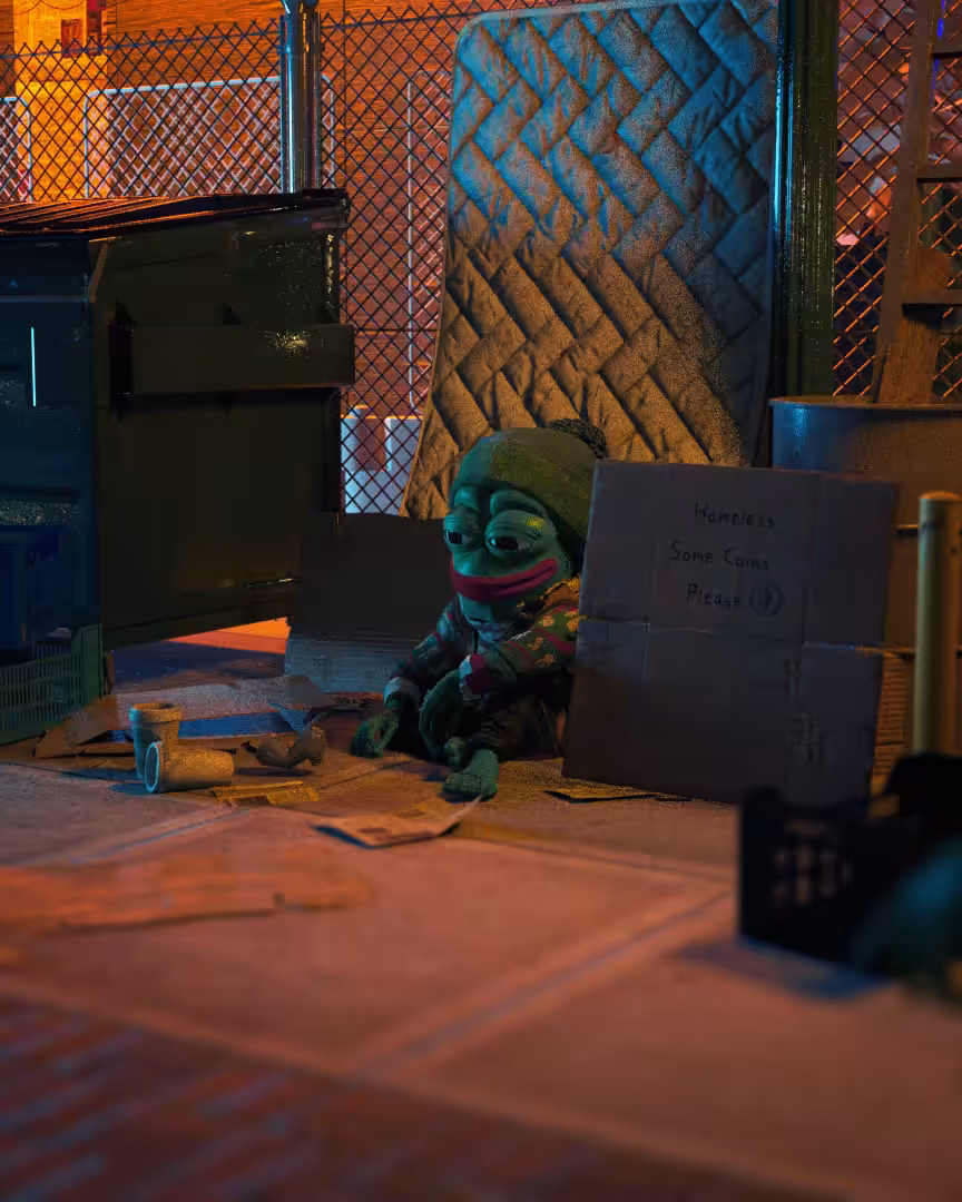 Pepe The Homeless 