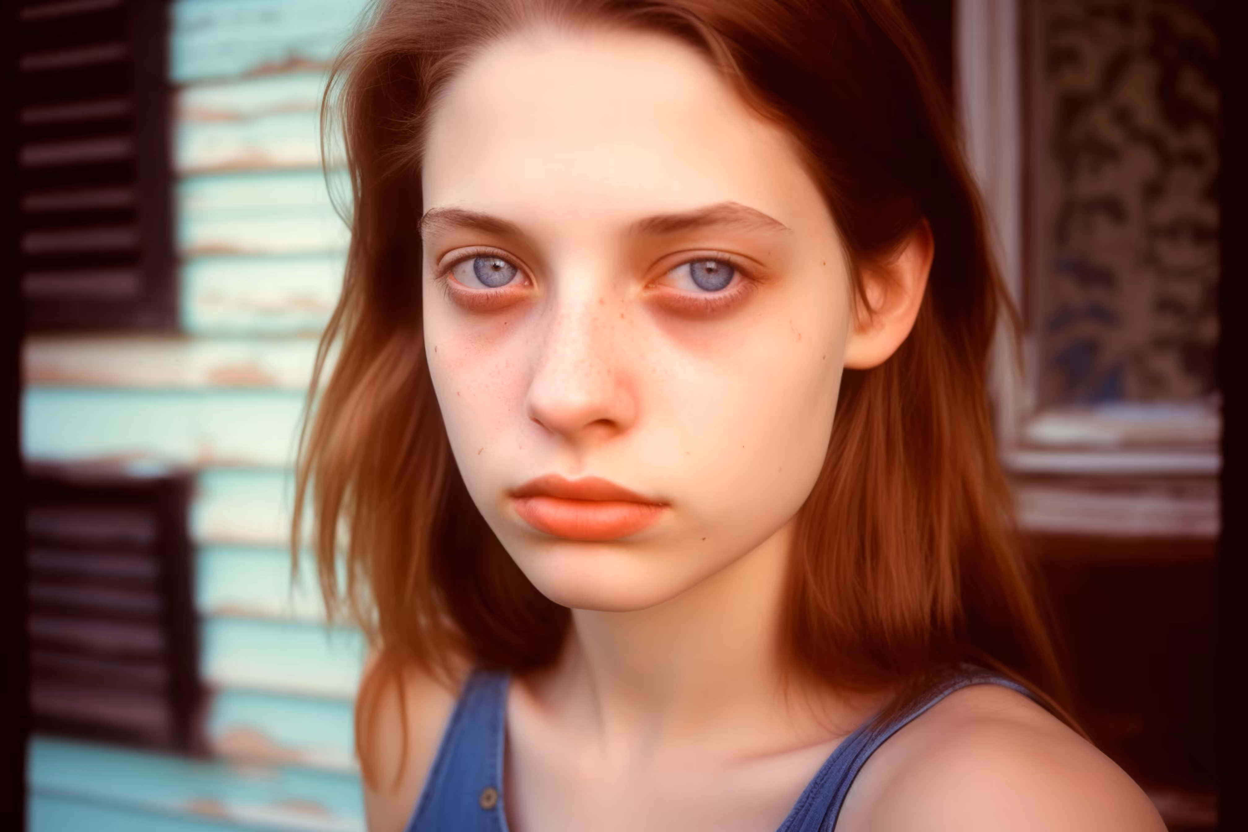 Artificial Self-Portrait: Jaded