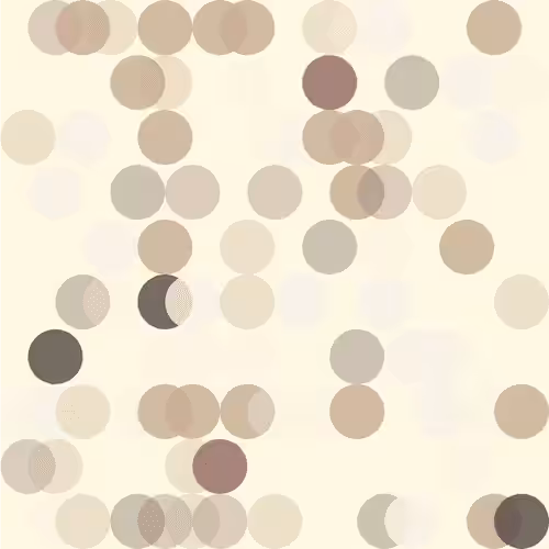 CryptoBauhaus: ColorFull Circles: ['#524944', '#F7F2E9', '#C4AD92', '#8D6762']