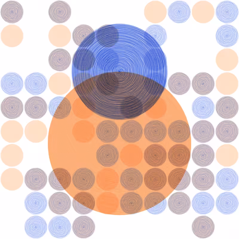 Brushed Circles #57