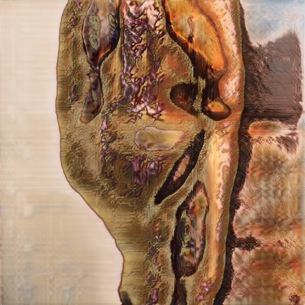 AI Generated Nude Portrait #7 Frame #157