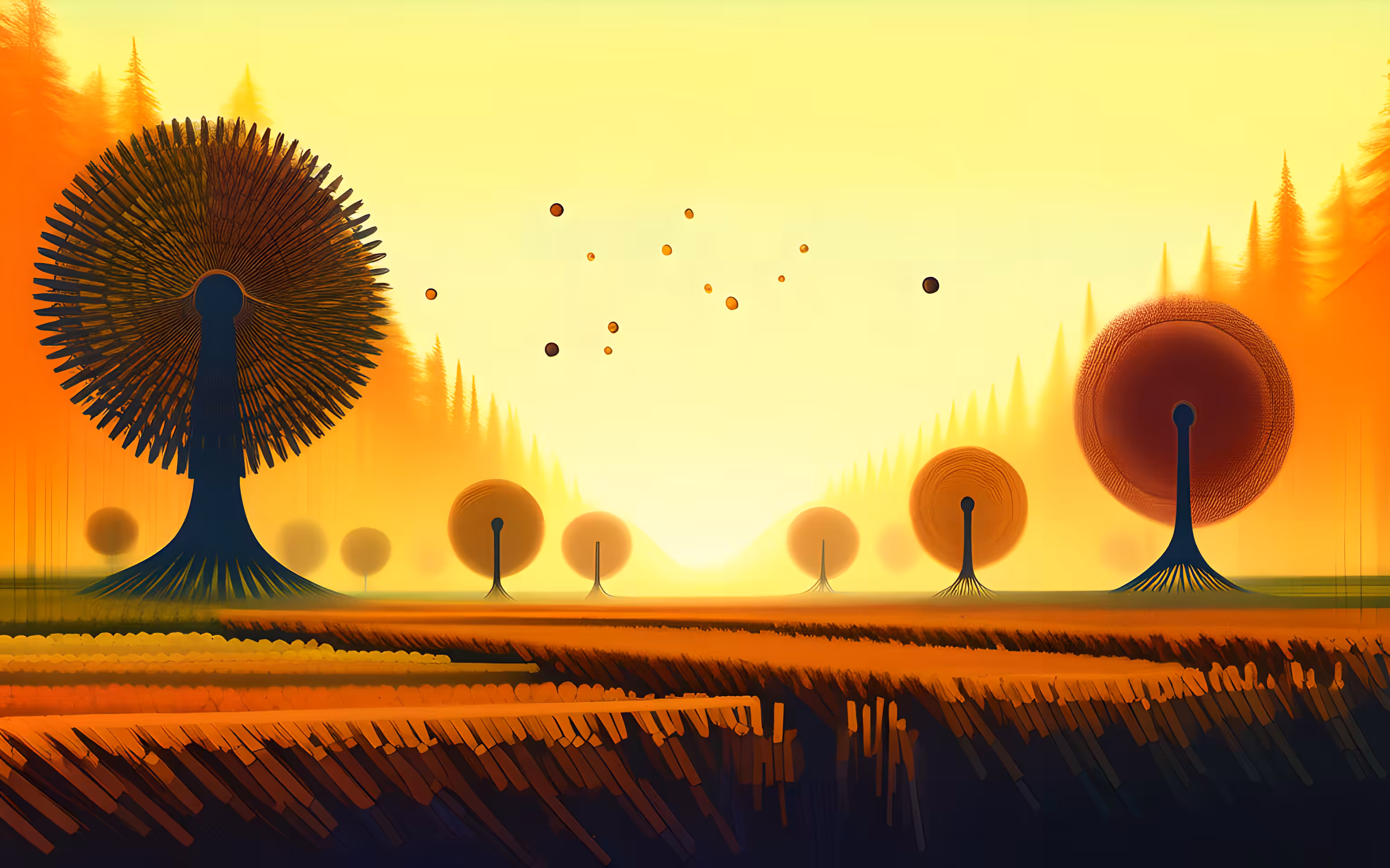 AI imagines famous generative artworks #59