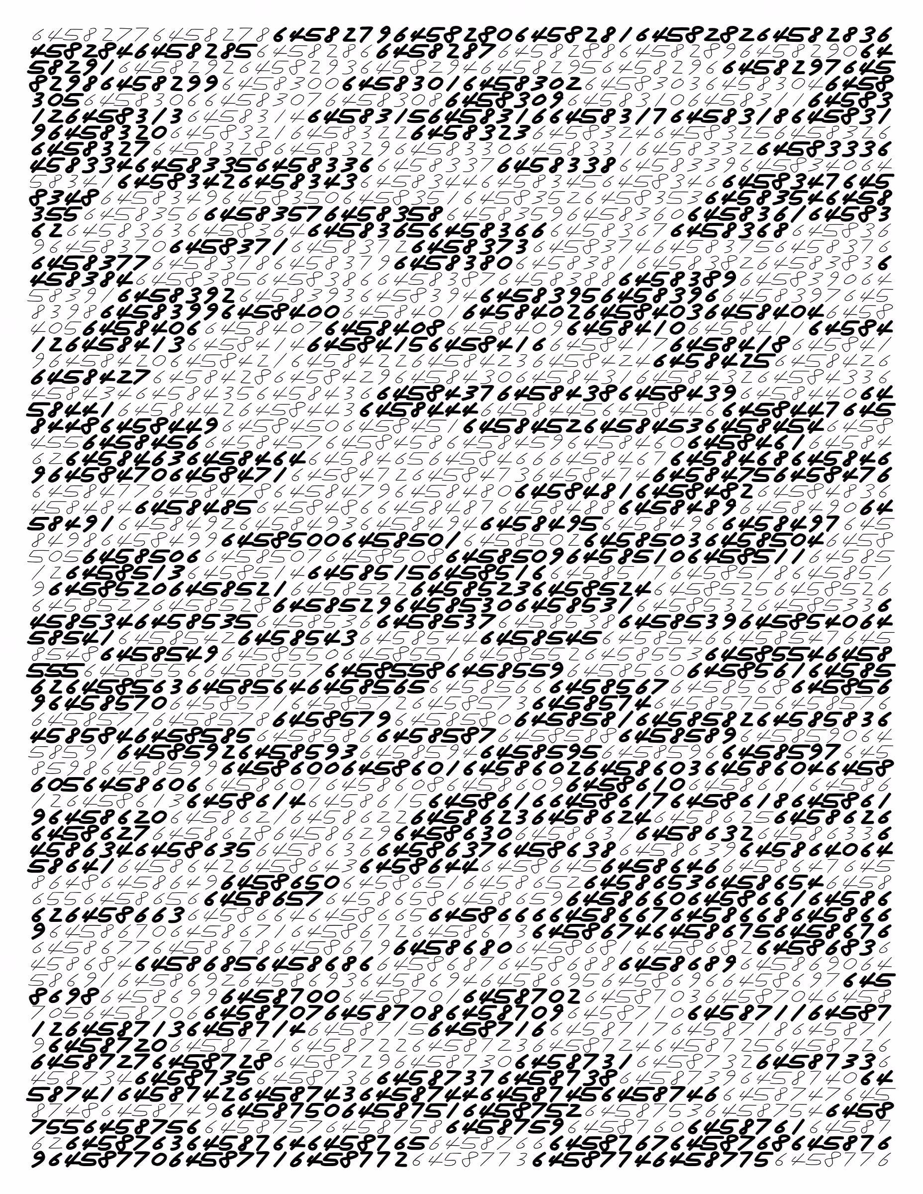 Endless (5,607,250 to Infinity) #2934