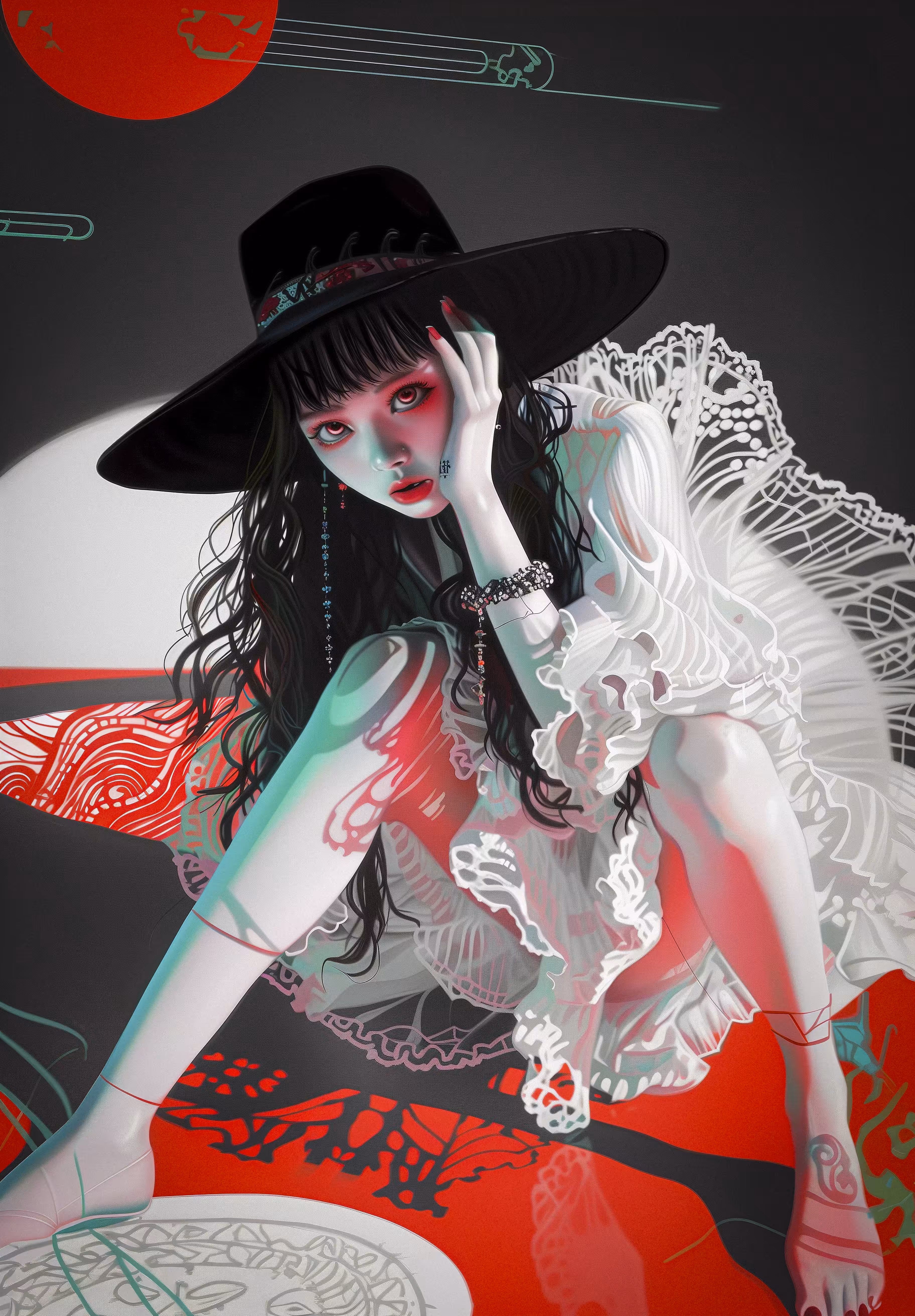 Contemporary Tokyoite girl Girl #1