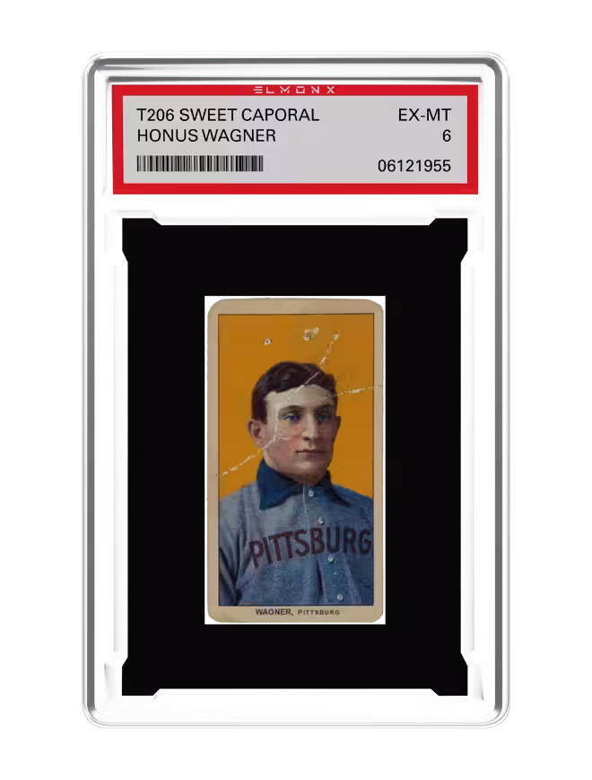 T206 Honus Wagner EX-MT 6 #1/44