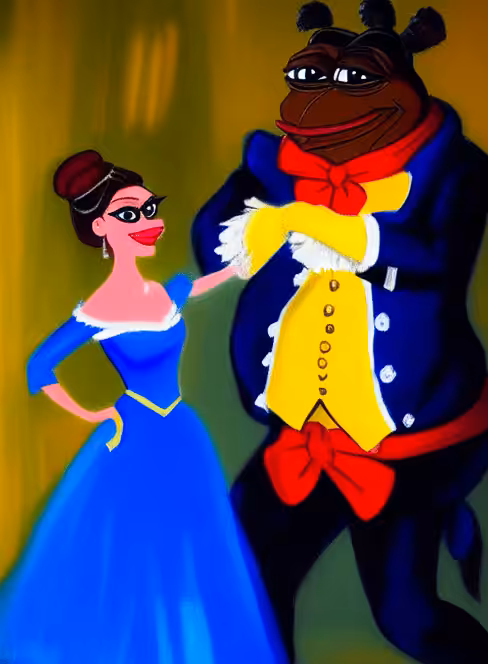 Pepe's Paradigm: The Renaissance of Memetic Art.: Beauty & Some Girl