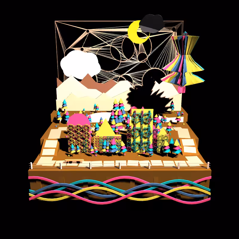 Paper Art 3D #92