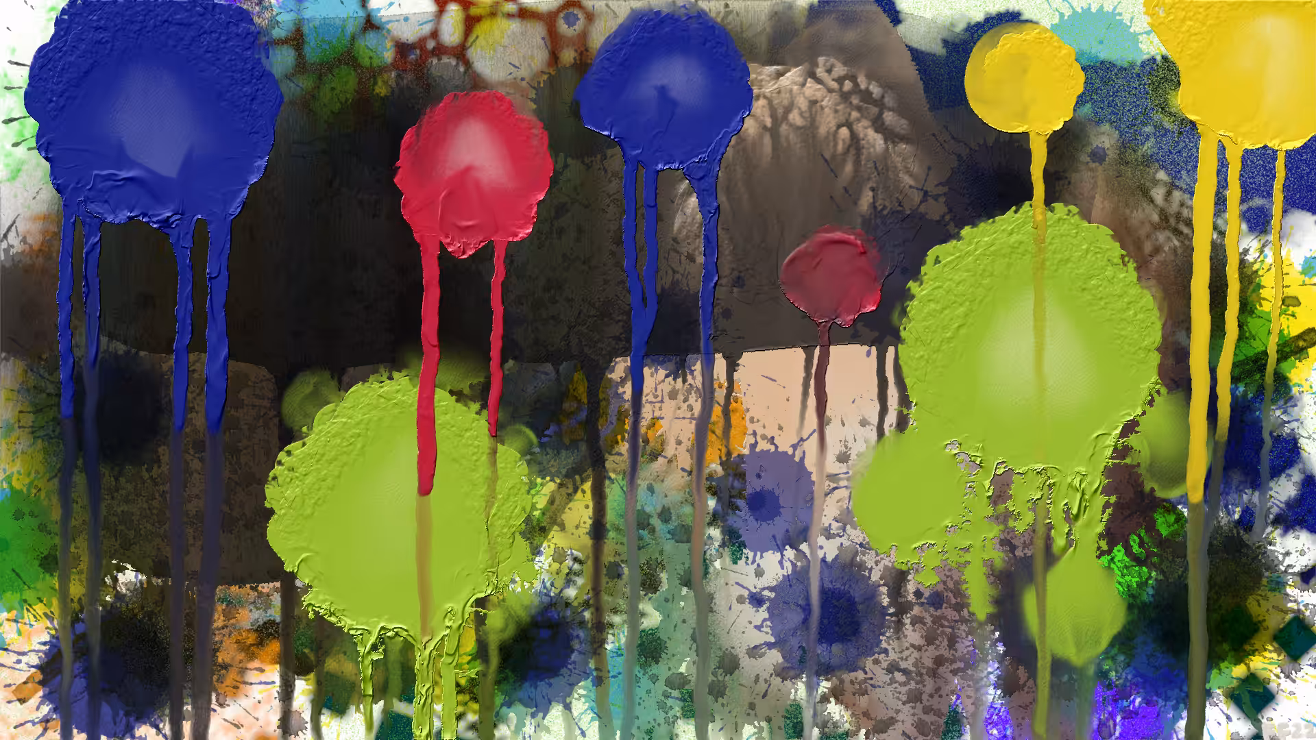 The Lloyds Collection: Abstract Splatter #2
