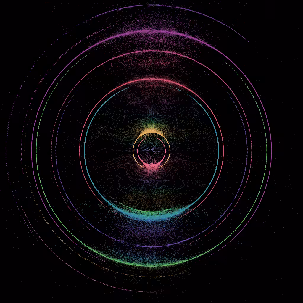 Clouds of Quantum Particles #38