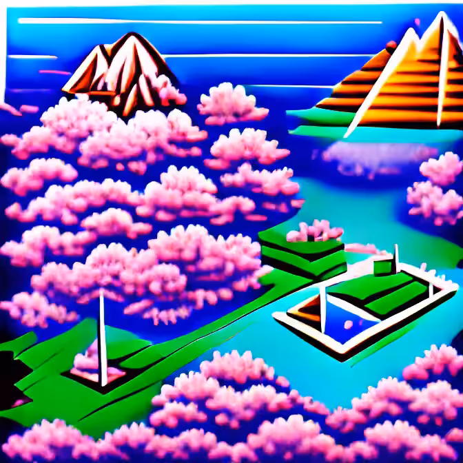 Vaporwave Landscape 8