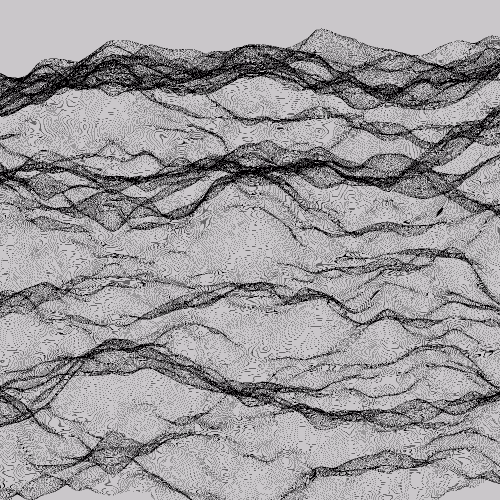 Digital Sheer Fabric #10