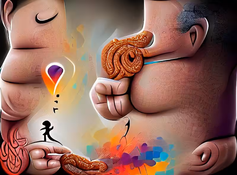 Combining your gut instinct with your desire in order to make a life decision.