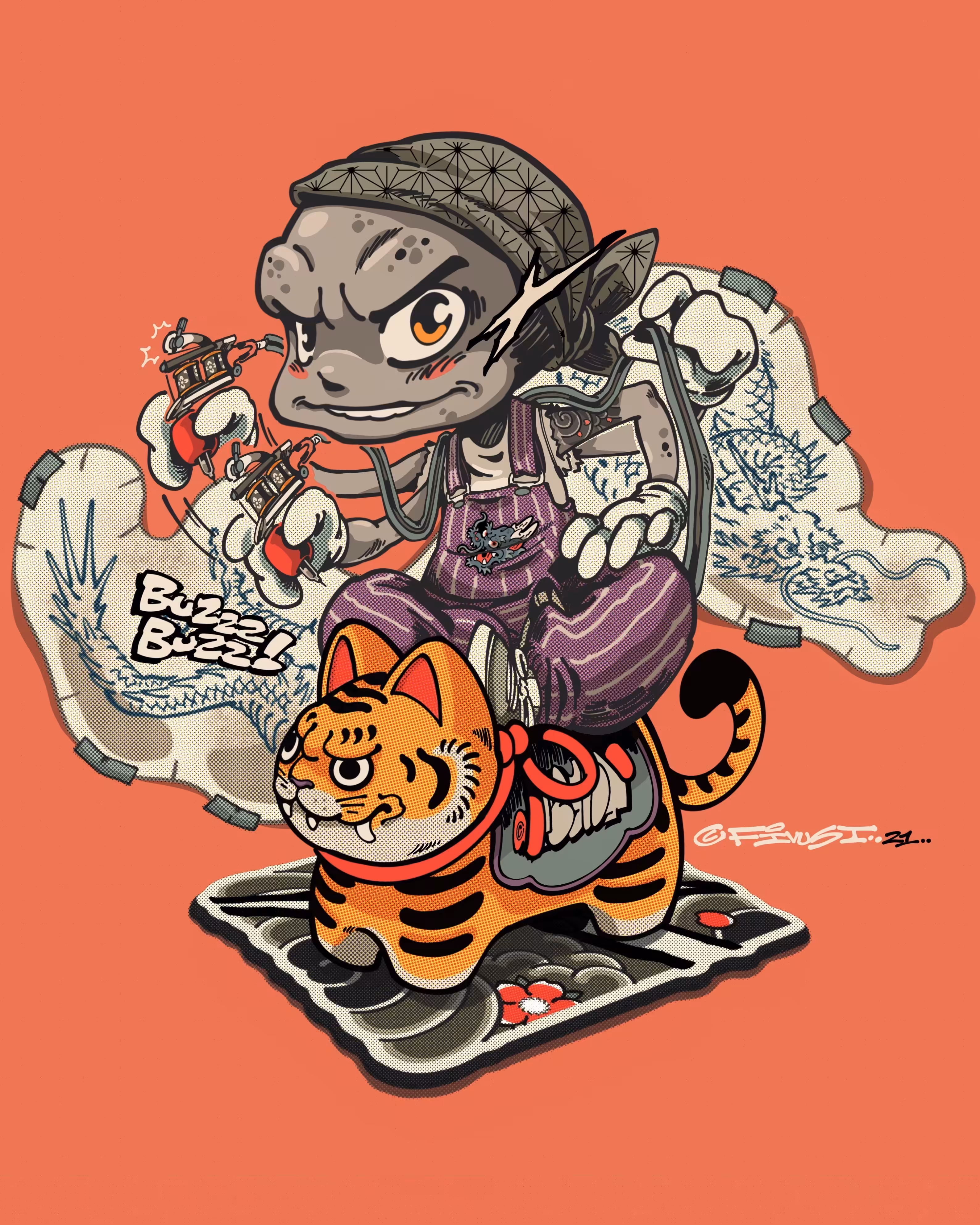 Zen Pose (Tattooer)