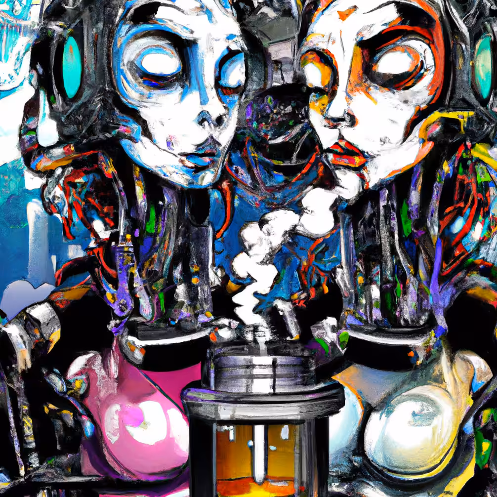 Weed Smoking Robots #2 - Bio