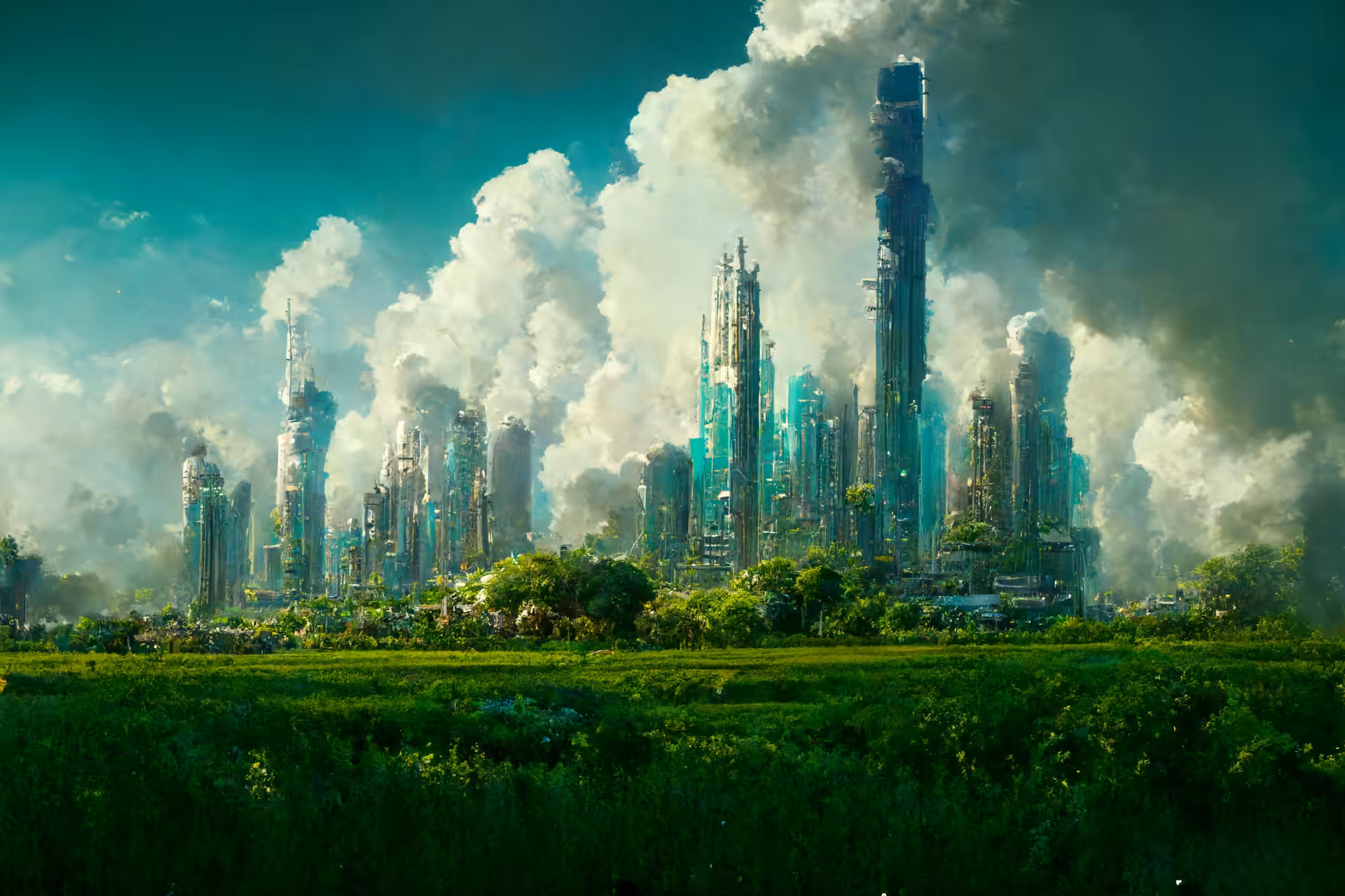 Solarpunk Utopy