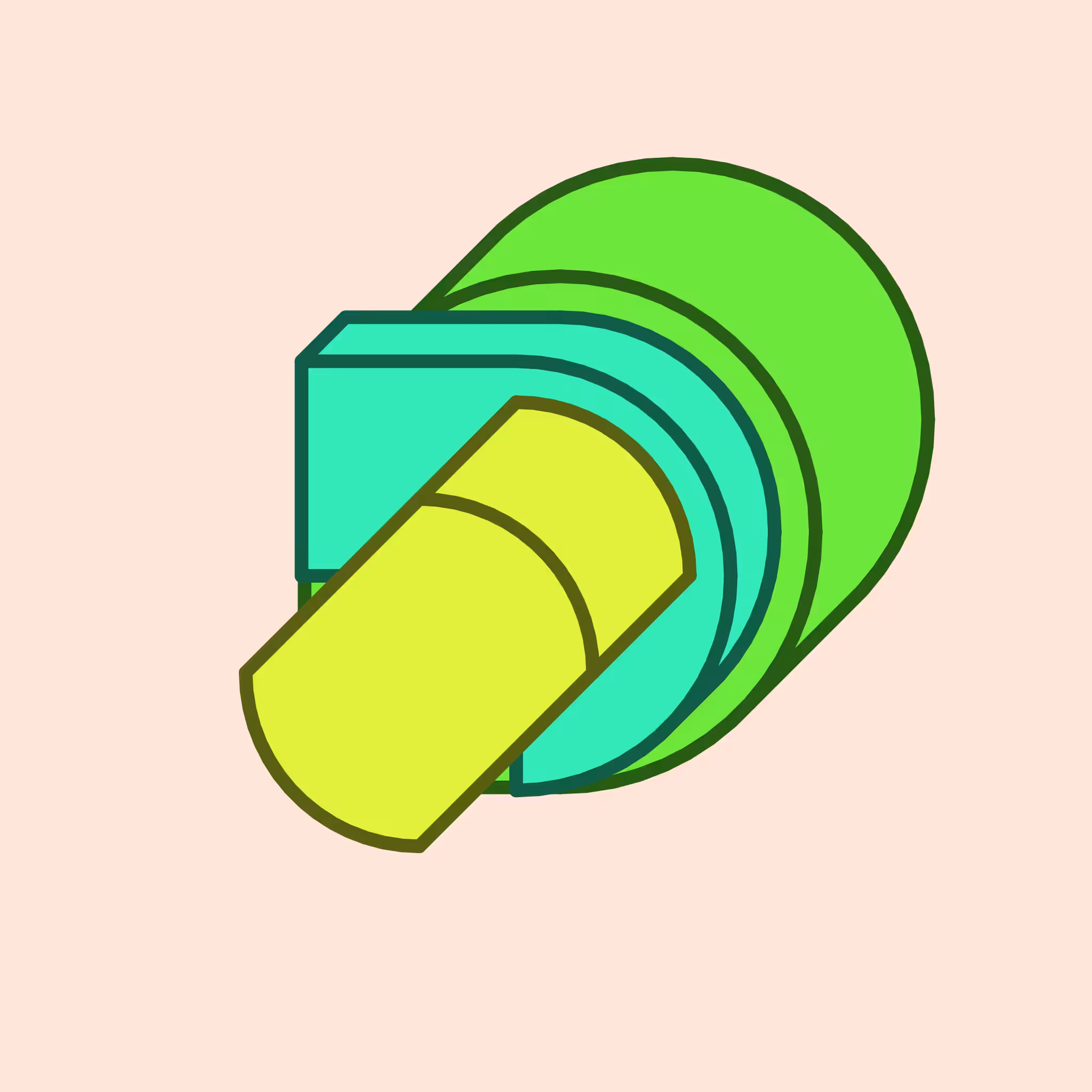 Calm shapes #135