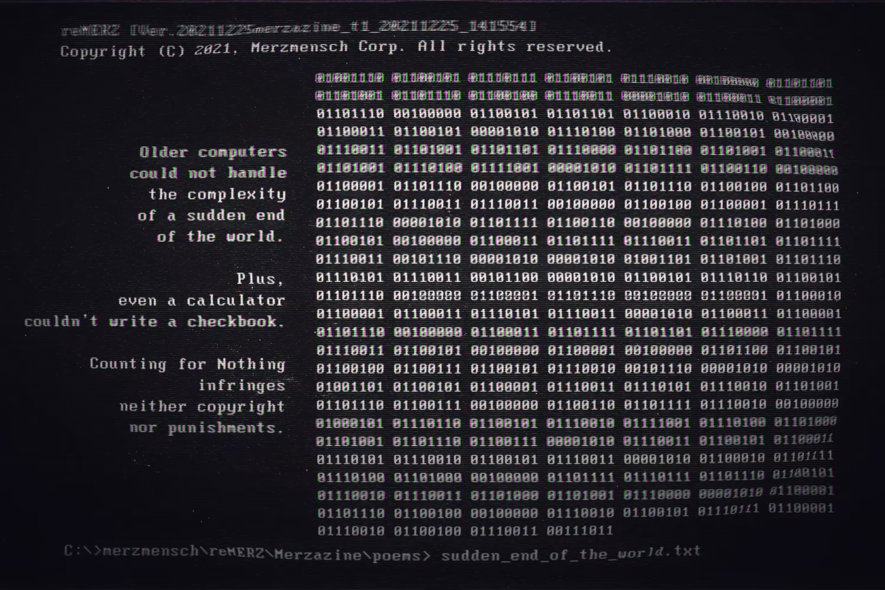 sudden_end_of_the_world.txt
