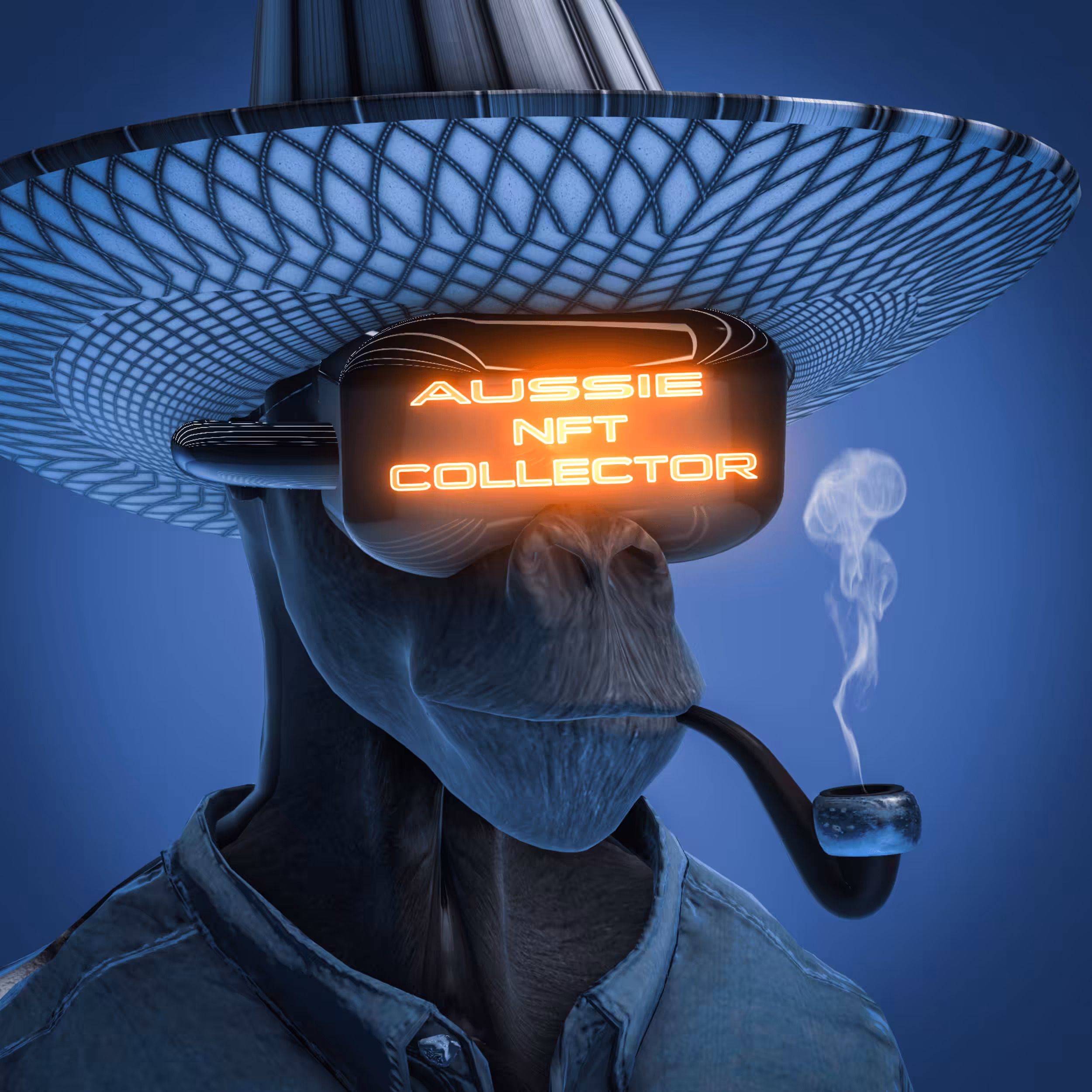 CryptoAvatar3D-079- Aussie Nft Collector