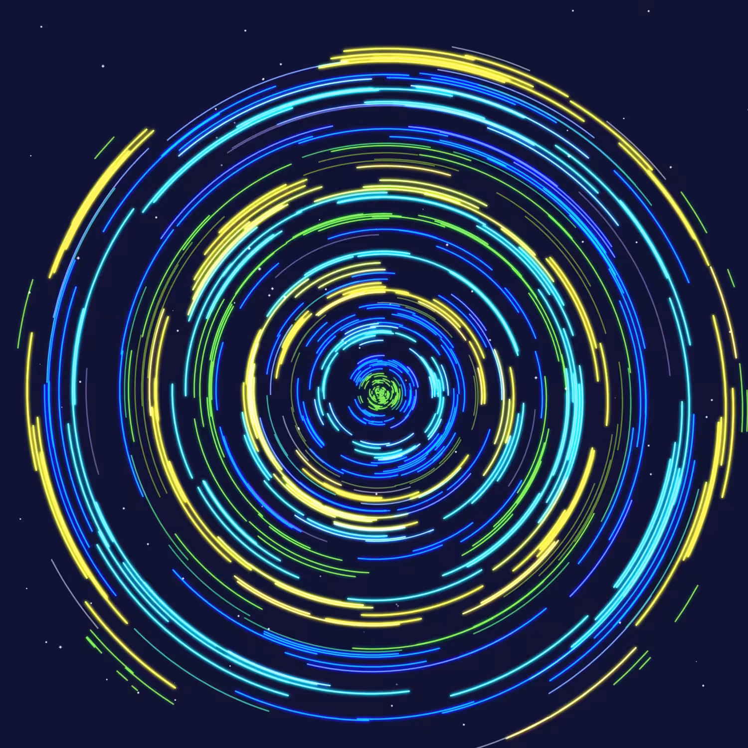 Starry Night Spiral