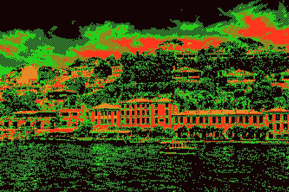 Bosphorus Views: A Boat in Black