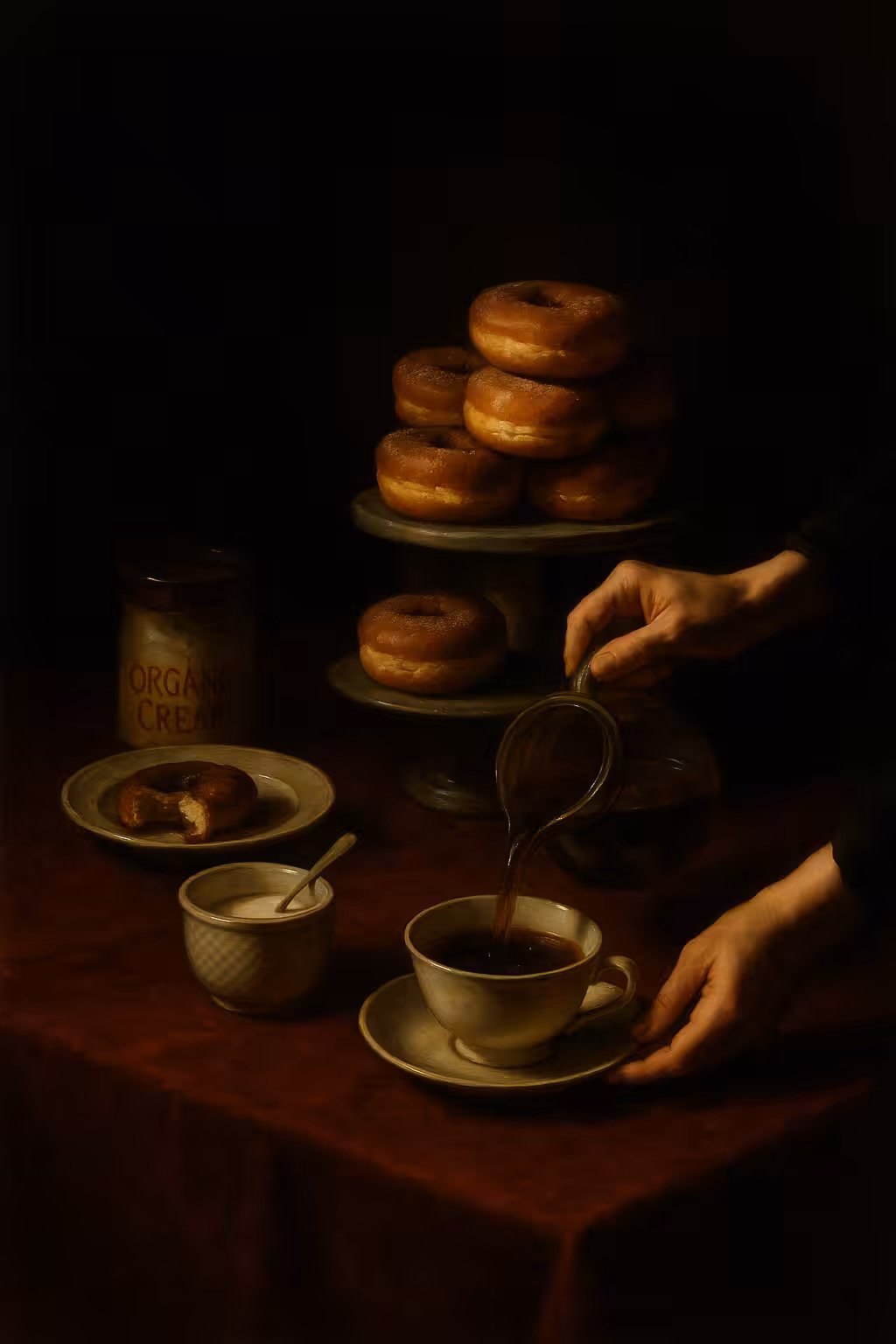 Still Life in Coffee Light I – The Morning Pour