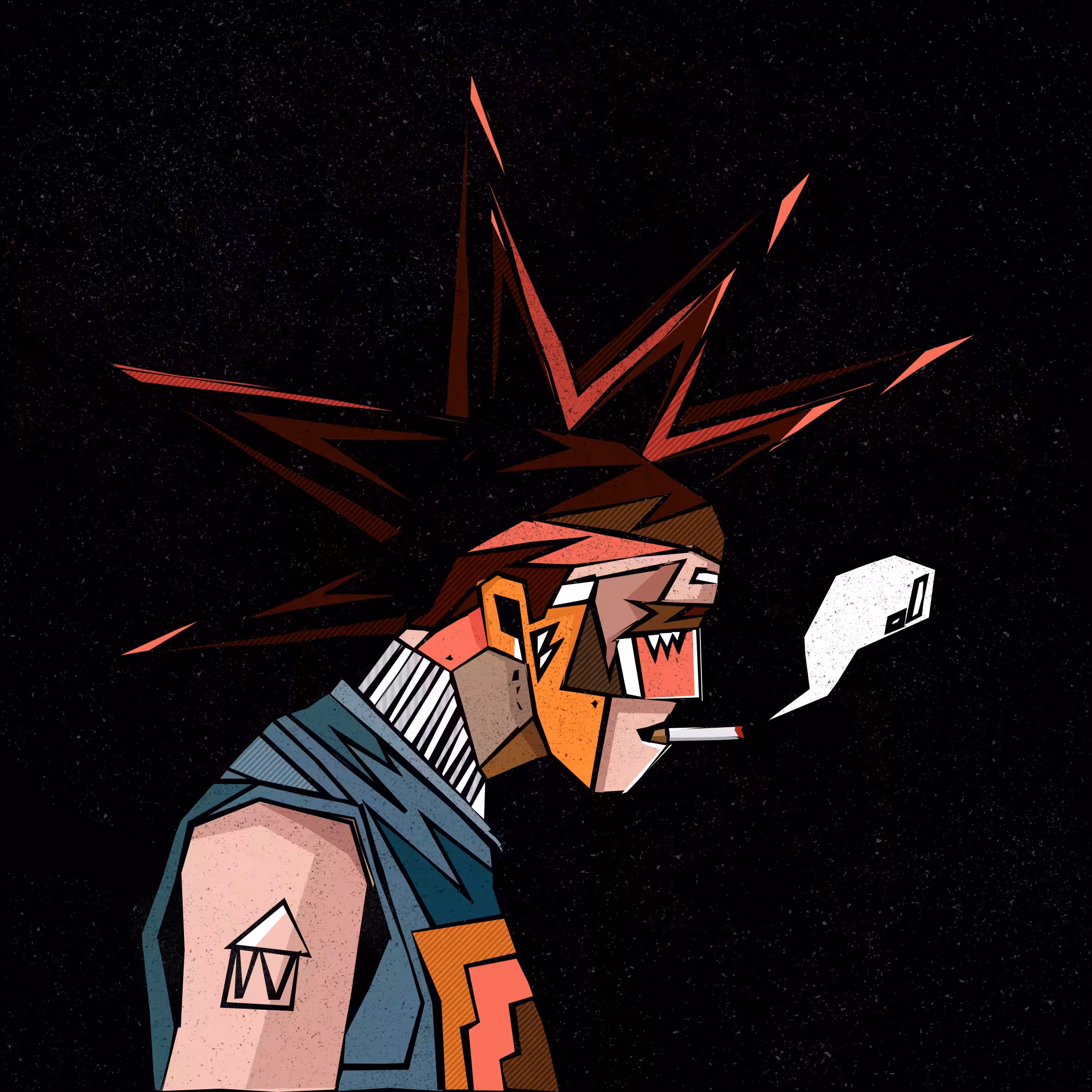 patchwork punk