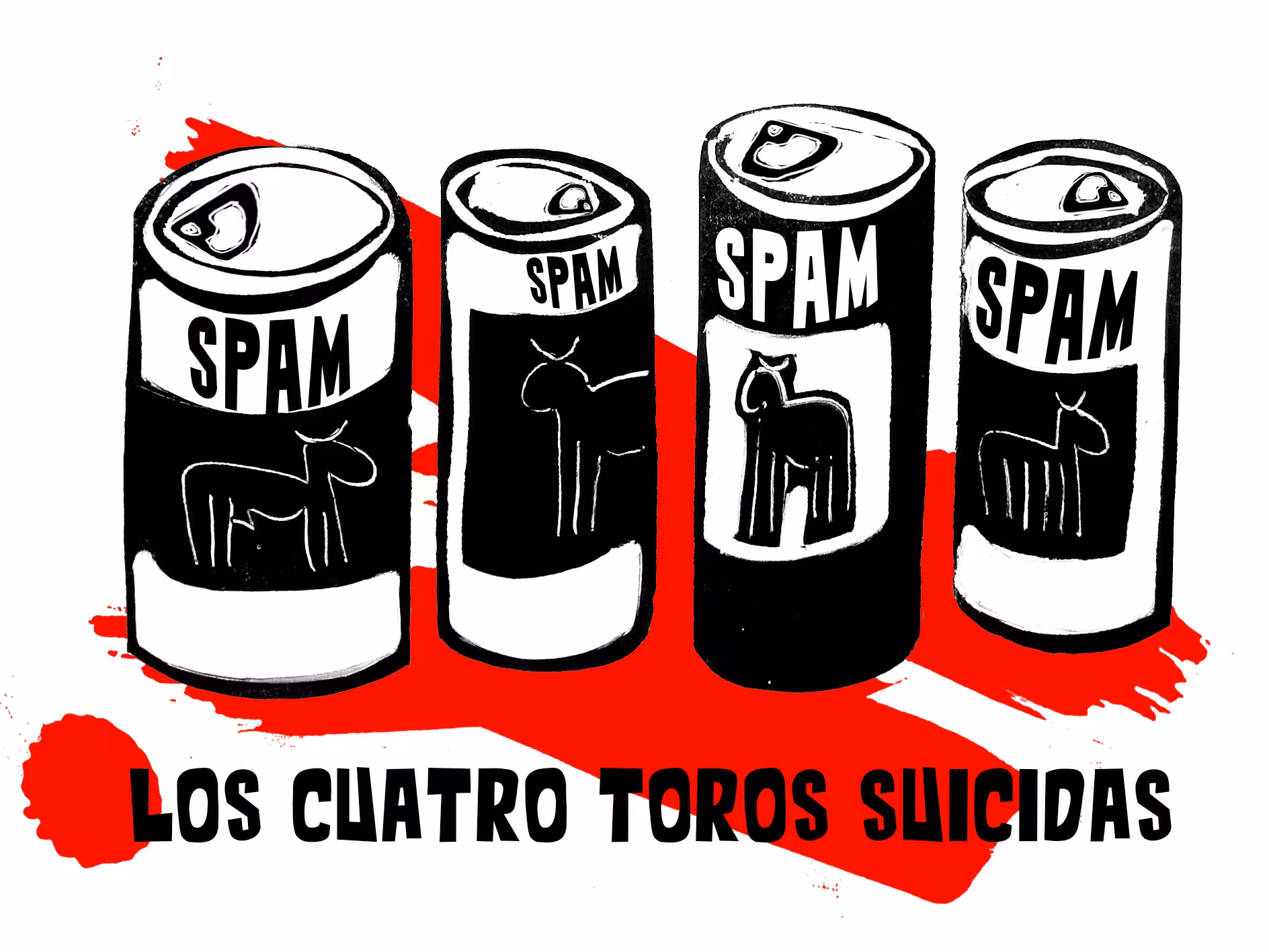 Los cuatro toros suicidas