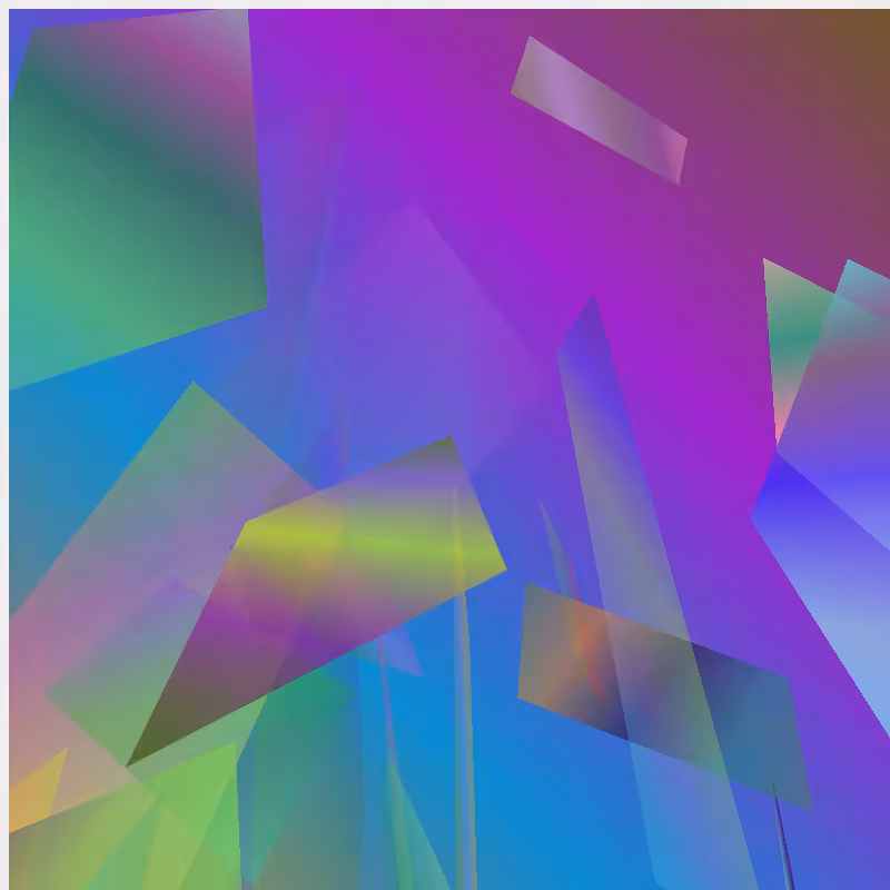 random divs with gradient and perspective #5