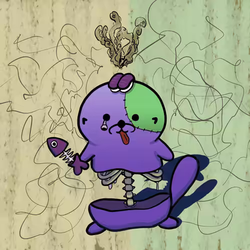 Luck O Rakko Monster #6 zombie sushi